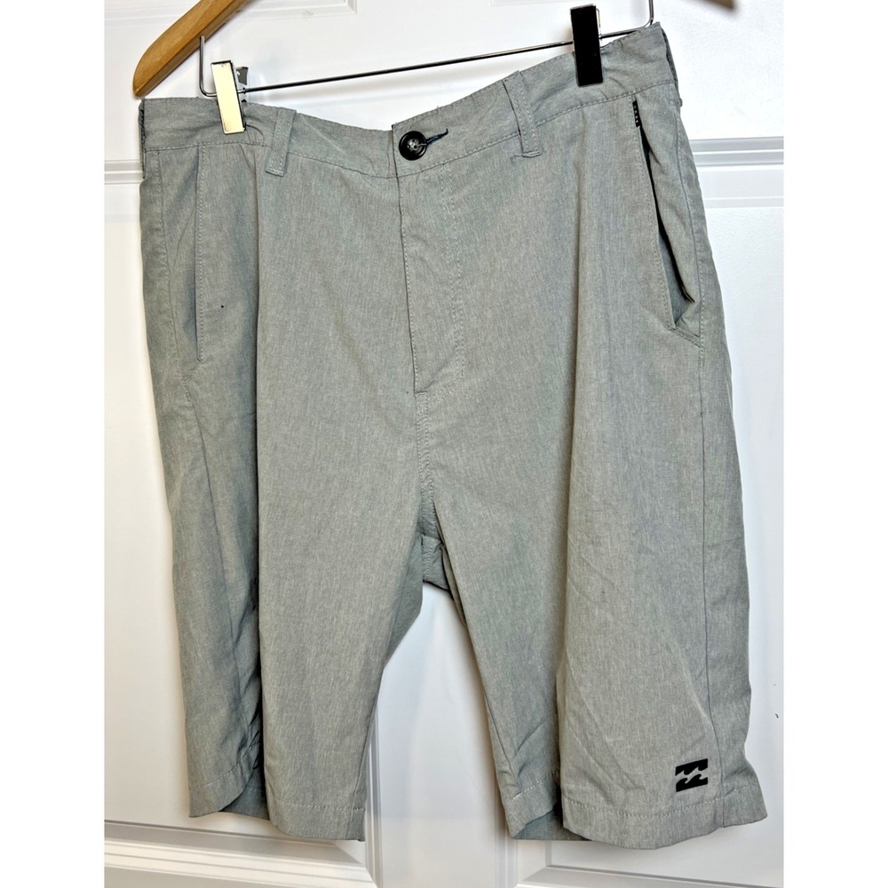 Billabong Platinum X Hybrid Shorts 30 Gray Stretch Surf Walkshort
